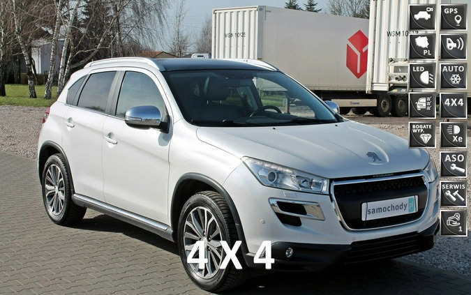 peugeot 4008 Peugeot 4008 cena 40000 przebieg: 229000, rok produkcji 2012 z Rabka-Zdrój